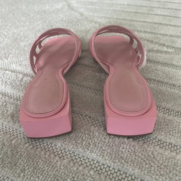 Cecelia New York Pink Mules, in size Women's US 7.5 - Picture 3 of 6